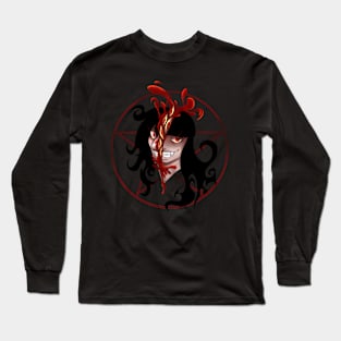 Split Face// Hellsing Long Sleeve T-Shirt